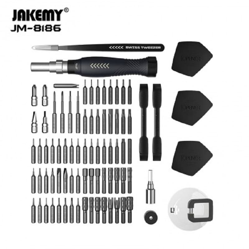 Набор отверток Jakemy JM-8186-A 83 в 1 Набор отверток Jakemy JM-8186-A 83 в 1