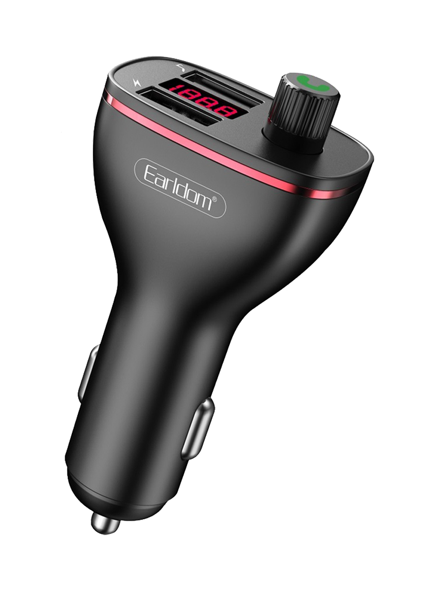 фото FM трансмиттер bluetooth модулятор  ET-M58 2USB черный