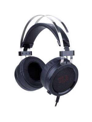 Наушники проводные накладные игровые Redragon Scylla H901 черный + красный, кабель 2м