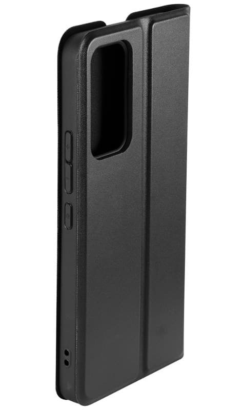 фото Чехол-книжка для Xiaomi 12 Lite Red Line с застежкой на магнитах черный