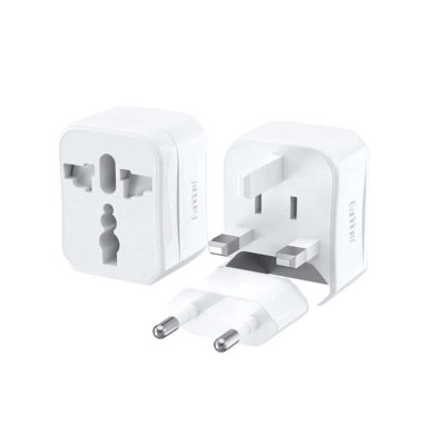 Универсальное зарядное устройство адаптер Ealdom LC15 6А белый 3 в 1 в пластиковом кейсе