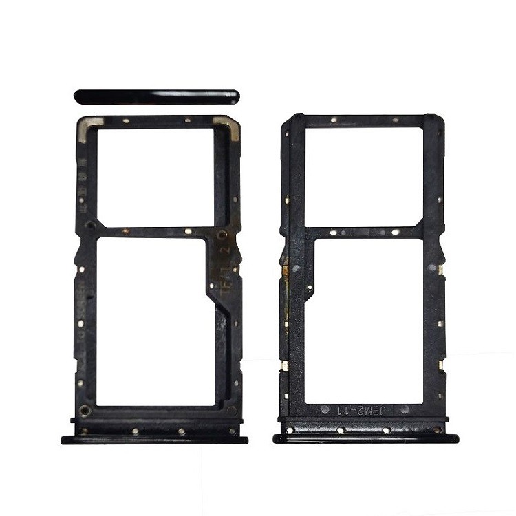 Держатель сим для Xiaomi Redmi Note 7 черный