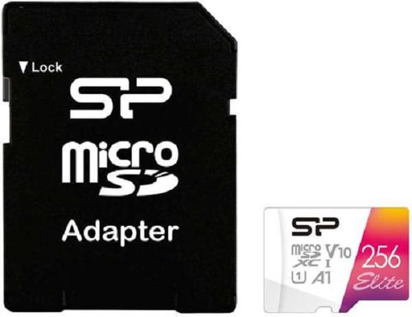 Изображение Карта памяти Silicon Power MicroSDXC Class 10 Elite UHS-1 V10 A1 R/W 100MB/s 256Gb