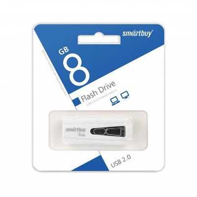 Флеш-накопитель Smartbuy IRON White 8Gb
