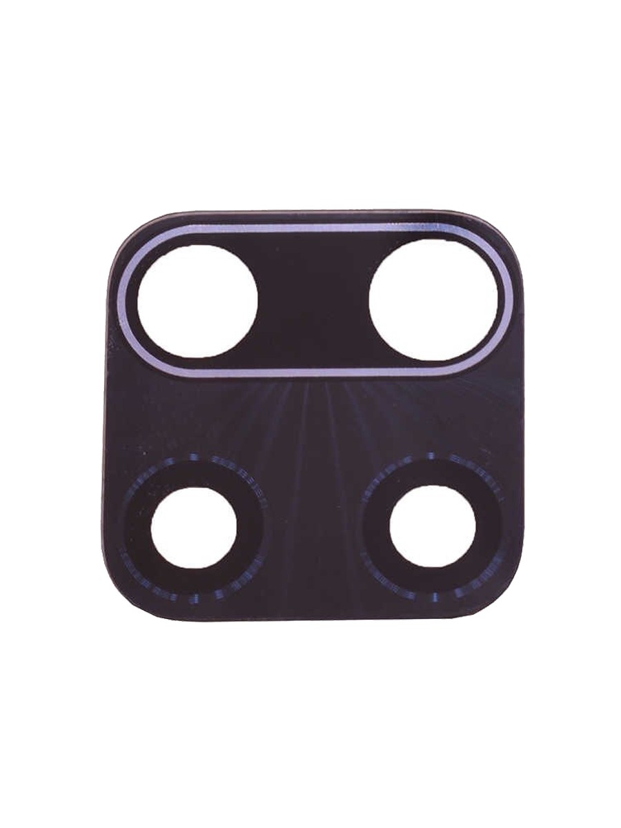 Стекло камеры для Xiaomi Redmi Note 9S черное