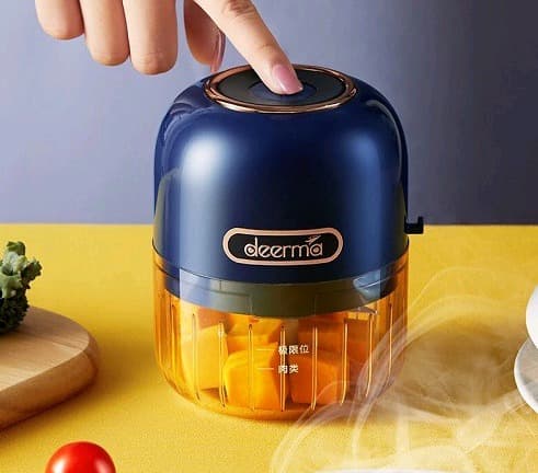 Беспроводной блендер Deerma Pro Mini Garlic Stirrer DEM-JS200 синий Беспроводной блендер Deerma Pro Mini Garlic Stirrer DEM-JS200 синий
