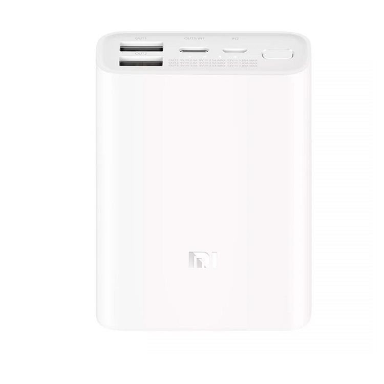 фото Внешний аккумулятор повербанк Xiaomi Mi Power Bank 10000mAh 22.5W PB1022ZM белый
