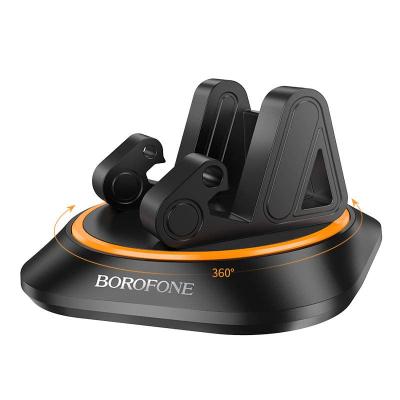 Автомобильный держатель для телефона Borofone BH116 360° на панель черный Автомобильный держатель для телефона Borofone BH116 360° на панель черный
