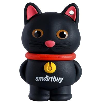 Флеш-накопитель Smartbuy Wild series Котенок черный 32Gb