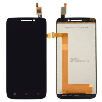 Дисплей для Lenovo S650 + тачскрин черный
