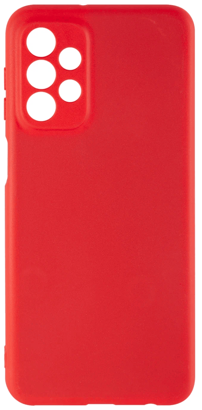 фото Чехол накладка для Xiaomi Redmi Note 12 5G/Poco X5 5G Red Line iBox Case с защитой камеры и подложкой силикон красная