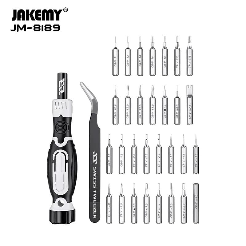 Набор отверток Jakemy JM-8189A 32 в 1 Набор отверток Jakemy JM-8189A 32 в 1