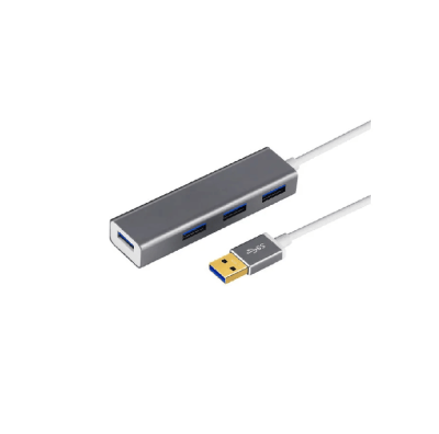 Разветвитель адаптер переходник USB 3.0 HUB Хаб Onten OTN-5222 4 порта USB 3.0 серый 0.2м
