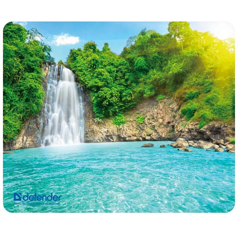 Коврик для мыши DEFENDER Silk Pad Nature 230x190x1,6 mm шелк+резина рисунок в ассортименте Коврик для мыши DEFENDER Silk Pad Nature 230x190x1,6 mm шелк+резина рисунок в ассортименте