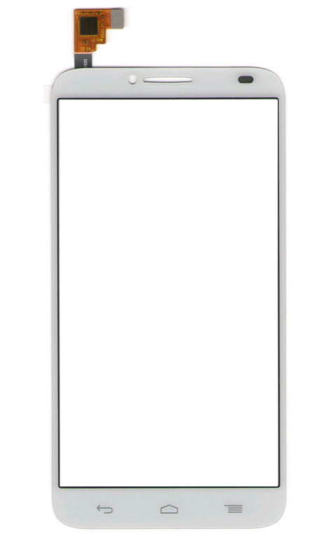 Дисплей для Alcatel OT6037Y/6037K Idol 2 + тачскрин белый