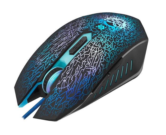 Мышь проводная игровая DEFENDER Shock GM-110L 6 кнопок, 800-3200dpi Мышь проводная игровая DEFENDER Shock GM-110L 6 кнопок, 800-3200dpi