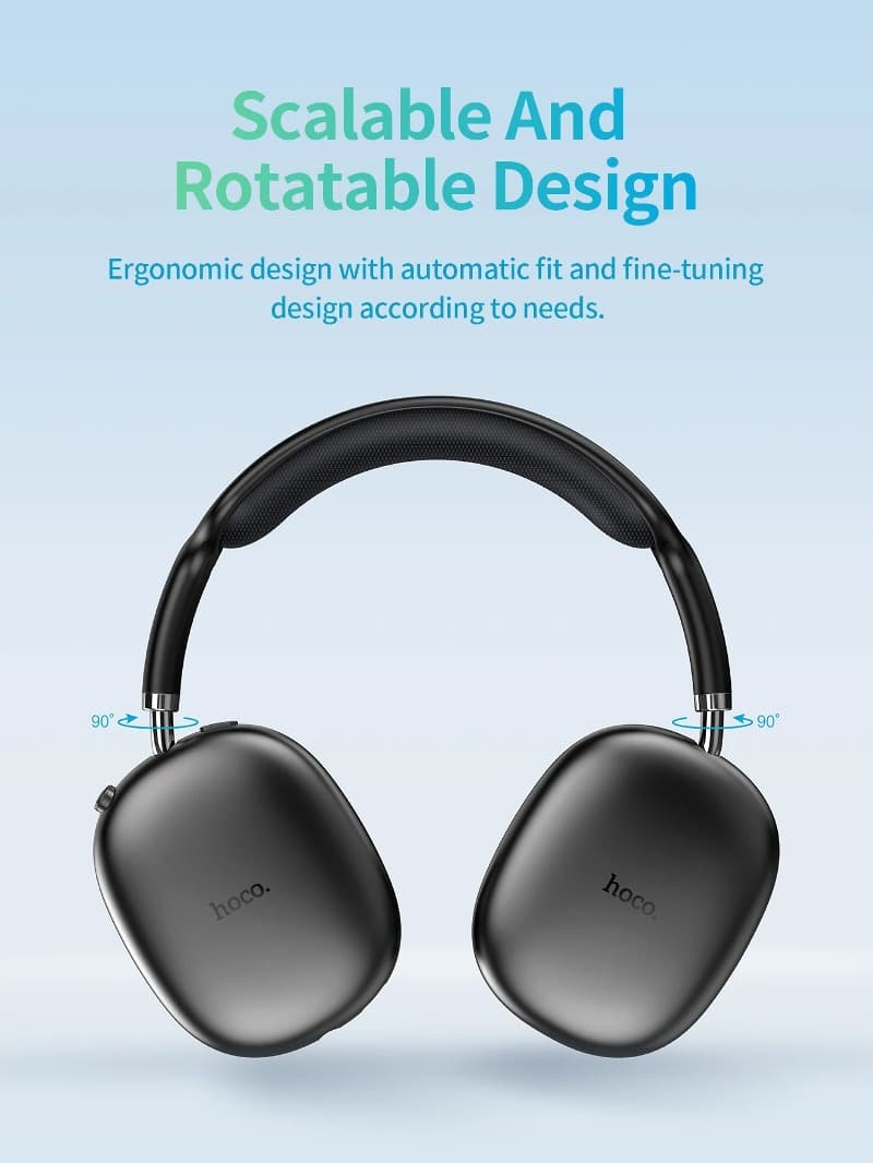 фото Наушники беспроводные накладные HOCO W35 Air Triumph зеленые