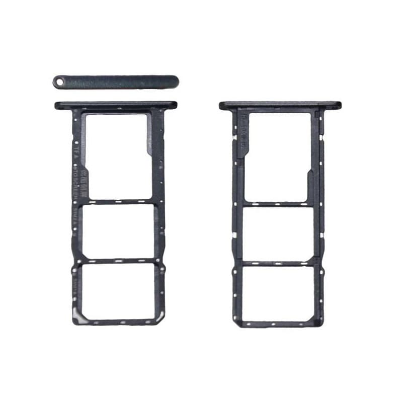 Держатель сим для Huawei Honor 8S/Y5 2019 черный