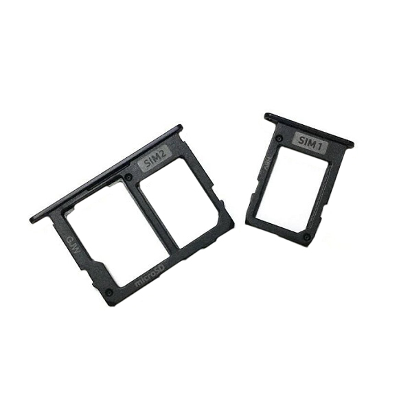 Держатель сим для Samsung J530/J5 2017 черный