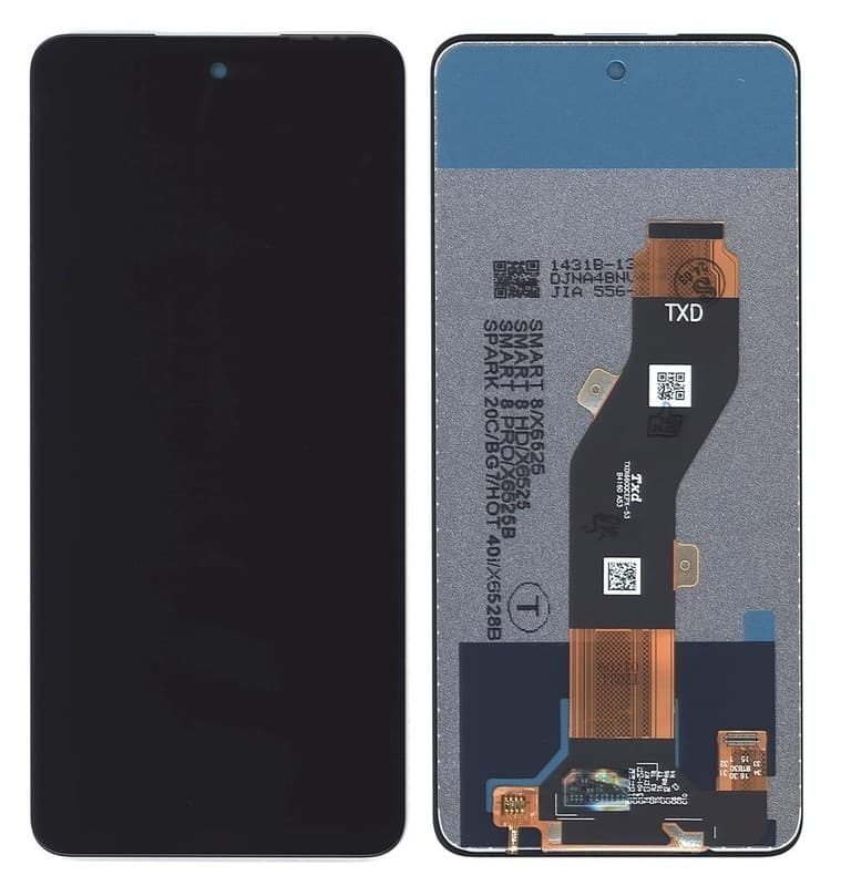 Дисплей для Tecno Spark 20/20C (G) + тачскрин черный o