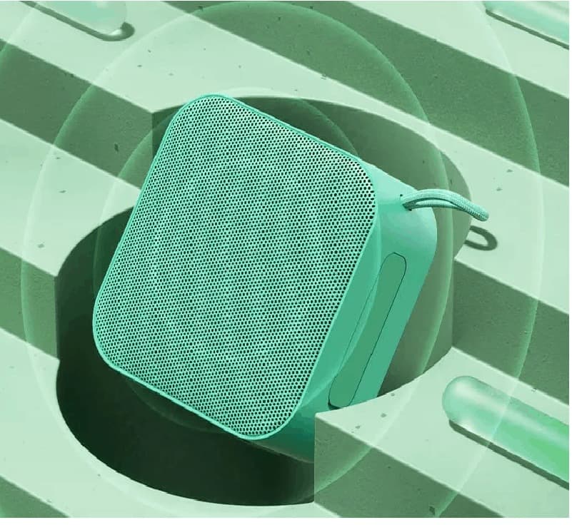 Колонка блютуз Remax RB-M2 бирюзовая 1500mAh