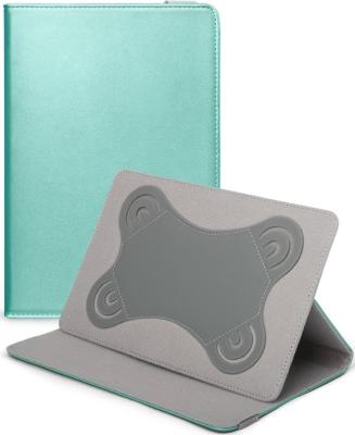 Универсальный чехол для планшета Gresso Прайм крепление-силиконовые углы (размер 7-8) ментол