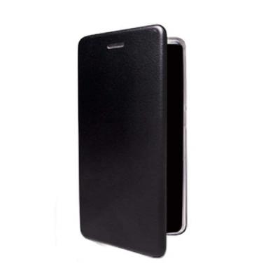 Чехол-книжка для BQ-6242L Magic O эко кожа+силикон черная