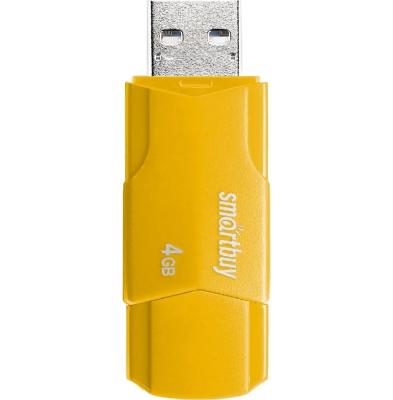 Флеш-накопитель Smartbuy Clue желтый 4Gb