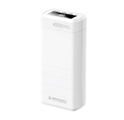 Внешний аккумулятор повербанк Power bank Remax RPP-310 40000mAh 65W PD + QC белый