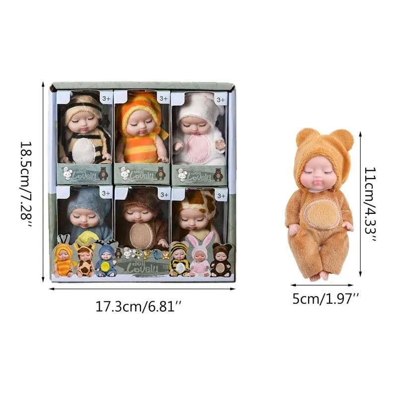 Кукла пупс 11см в коробке