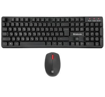 Набор беспроводной DEFENDER Milan C-992 RU клавиатура+мышь белый