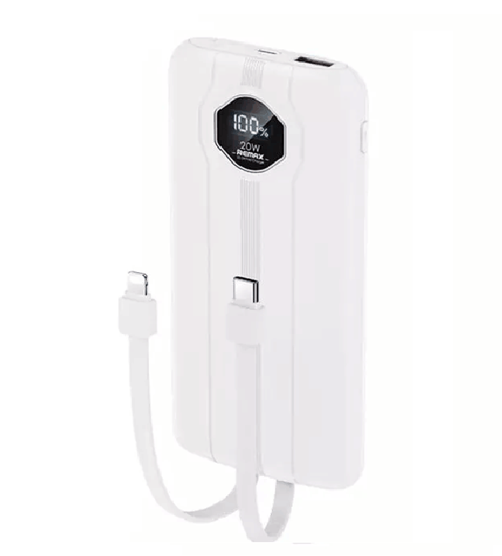 фото Внешний аккумулятор повербанк Power bank Remax RPP-300 10000mAh PD 20W + QC 22.5W белый