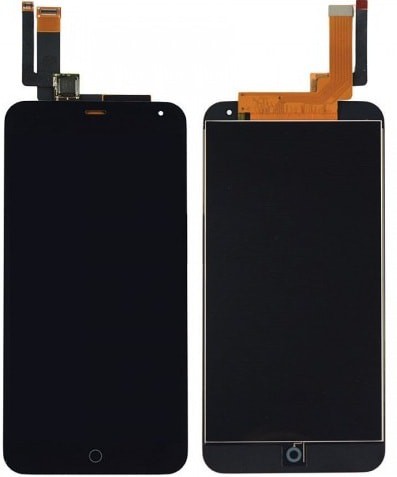 Дисплей для Meizu M1 Note + тачскрин черный