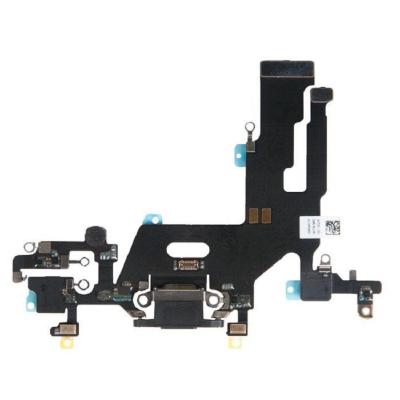 Шлейф для iphone 11 Pro на системный разъем/микрофон черный o