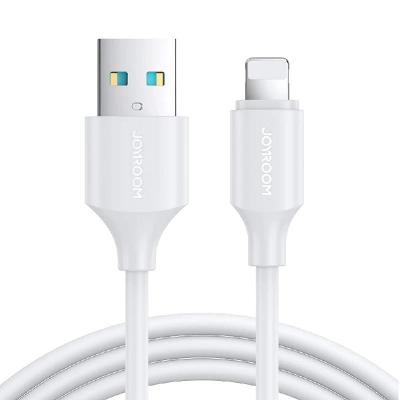 Кабель для зарядки iphone Lightning Joyroom S-UL012A9 2м 2.4A белый