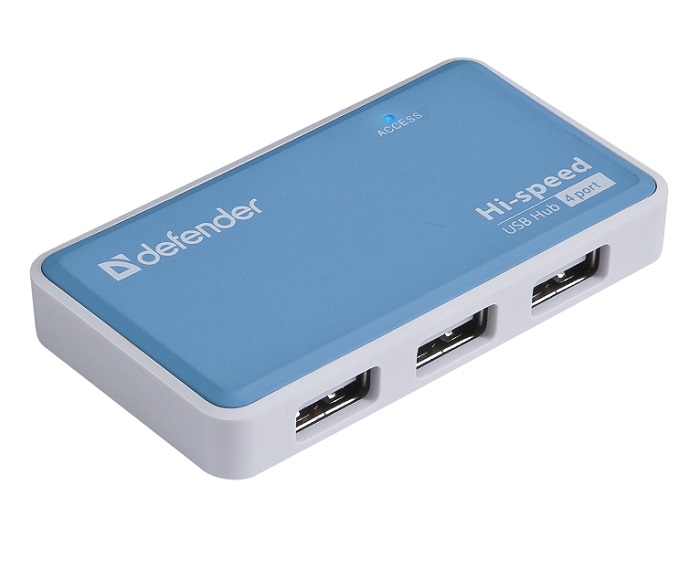 Разветвитель адаптер переходник USB HUB Хаб DEFENDER Quadro Power 4 порта USB 2.0, блок питания 2А Разветвитель адаптер переходник USB HUB Хаб DEFENDER Quadro Power 4 порта USB 2.0, блок питания 2А