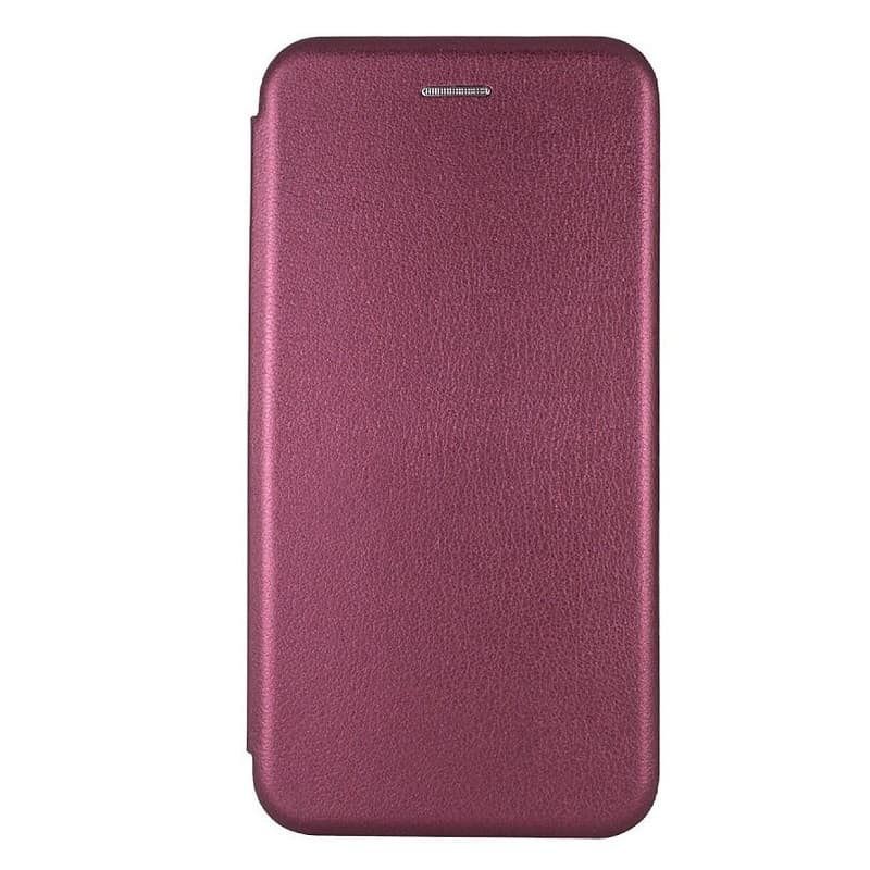 фото Чехол-книжка для Xiaomi Redmi Note 12 4G Fashion Case бордовый