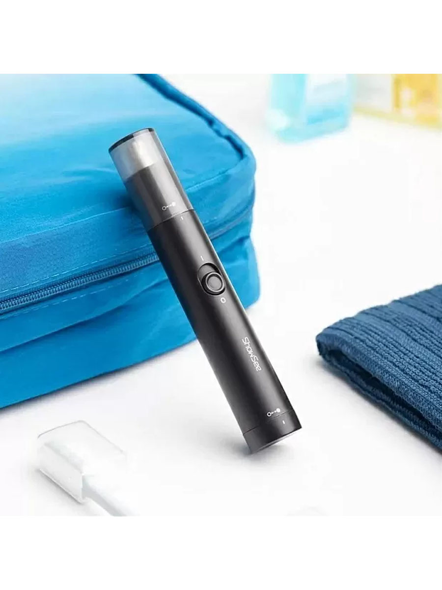 Триммер для носа ушей ми сяоми ксиоми ShowSee Nose Hair Trimmer C1 черный