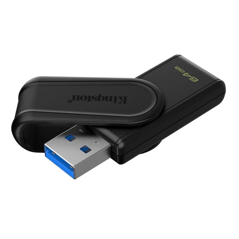 Изображение Флеш-накопитель Kingston DT Exodia S USB 3.2 черный 64Gb