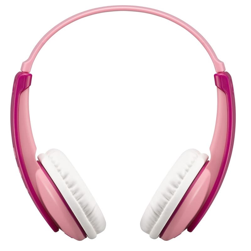 Изображение Наушники беспроводные накладные детские JVC KIDS HA-KD10W-P-E розовые фото Наушники беспроводные накладные детские JVC KIDS HA-KD10W-P-E розовые
