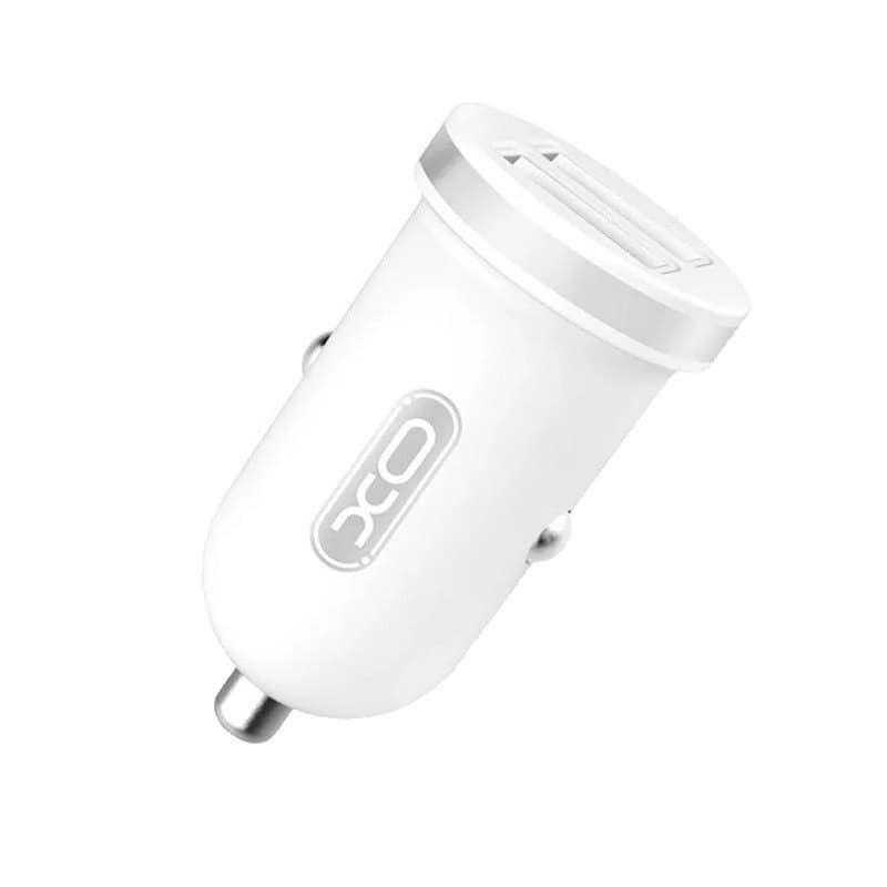 фото Автомобильное зарядное устройство + кабель Lightning 8 pin xomobile TZ08 2USB 2,1A белый 
