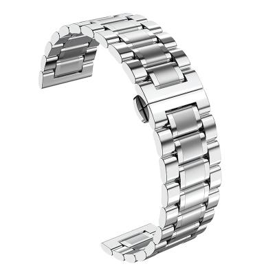 Универсальный ремешок для часов 22мм HOCO WH13 Grand series five-bead стальной серебро