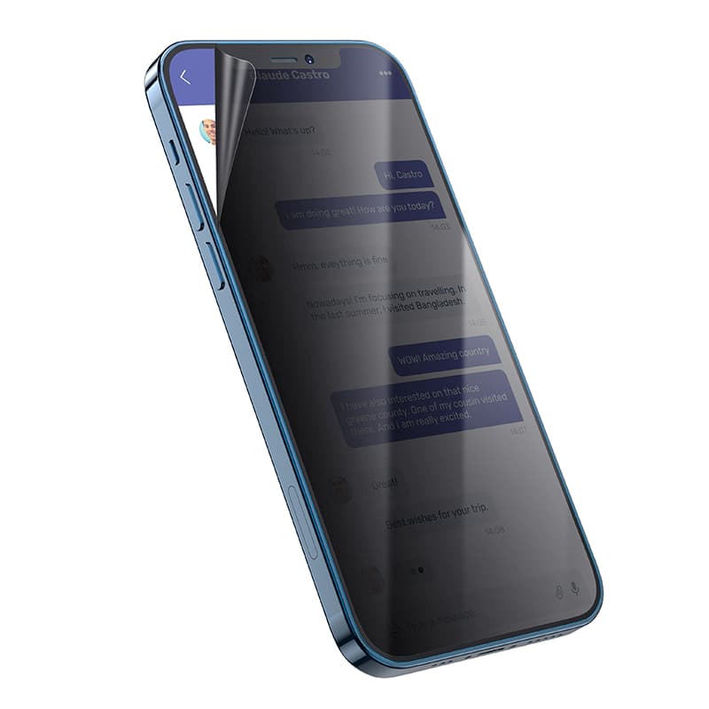 фото Пленка универсальная HOCO GF016 Privacy от подглядывания прозрачная