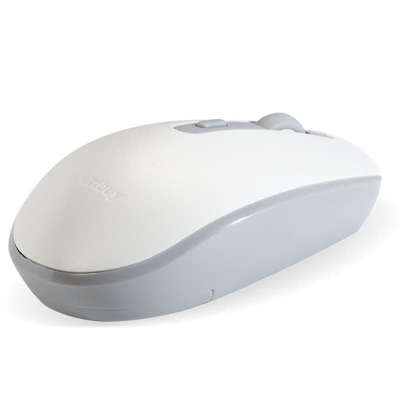 Мышь проводная Smartbuy ONE 280 бело-серая  (SBM-280-WG)