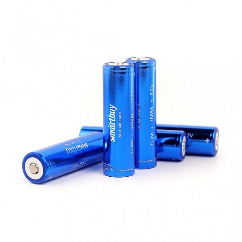 Аккумулятор Smartbuy литиевая LI18650 2000mAh высокотоковый 3.7V (SBBR-18650-2S2000HP) Аккумулятор Smartbuy литиевая LI18650 2000mAh высокотоковый 3.7V (SBBR-18650-2S2000HP)