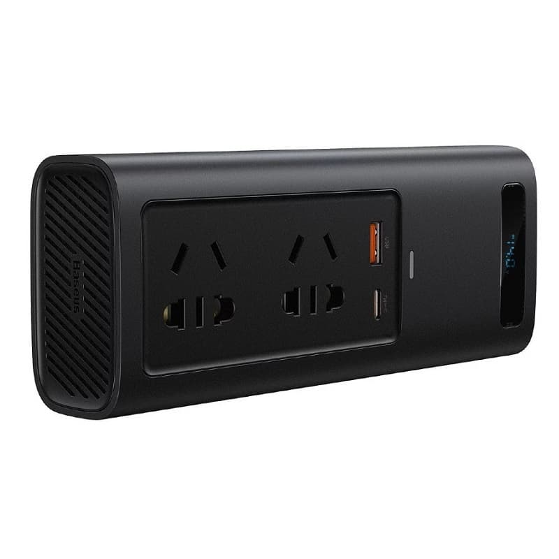 фото Автомобильный инвертор Baseus Power Inverter 150W 220V CN/EU черный CRNBQ-A01