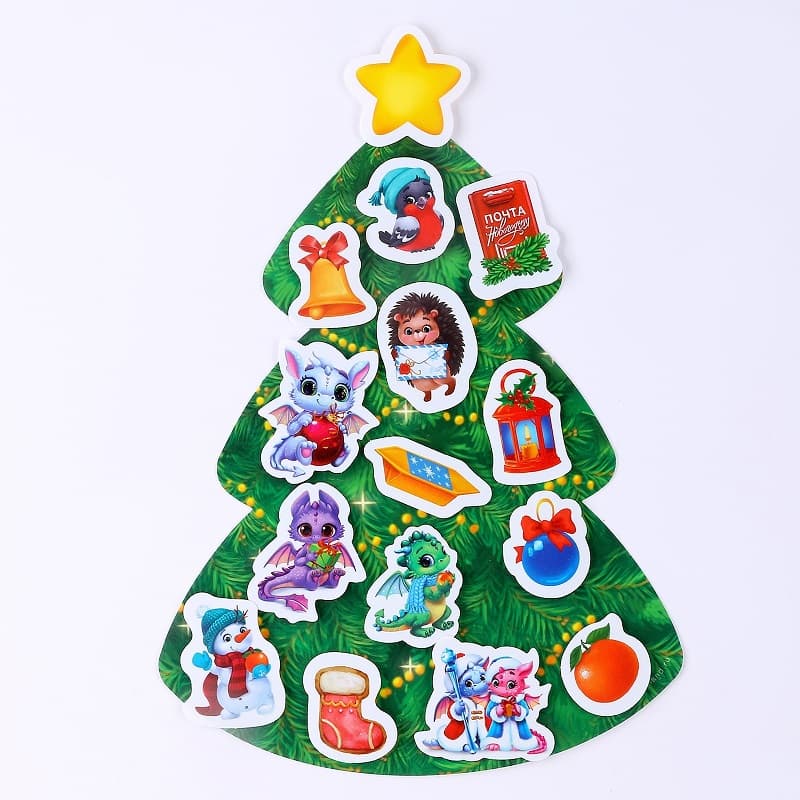 Игра на липучках Веселые зверята (9600725)