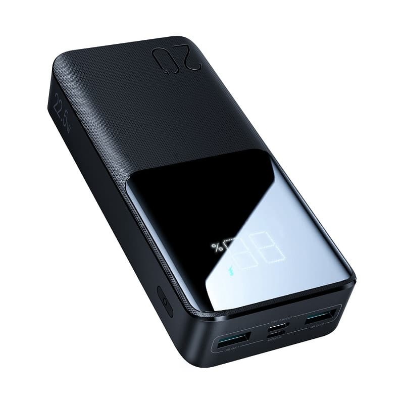фото Внешний аккумулятор повербанк Power bank Joyroom JR-QP192 20000mAh PD 22.5W черный