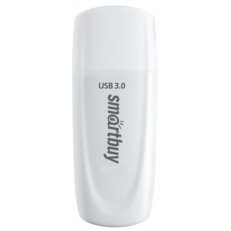 Изображение Флеш-накопитель Smartbuy Scout USB 3.0/3.1 белый 256Gb Изображение Флеш-накопитель Smartbuy Scout USB 3.0/3.1 белый 256Gb