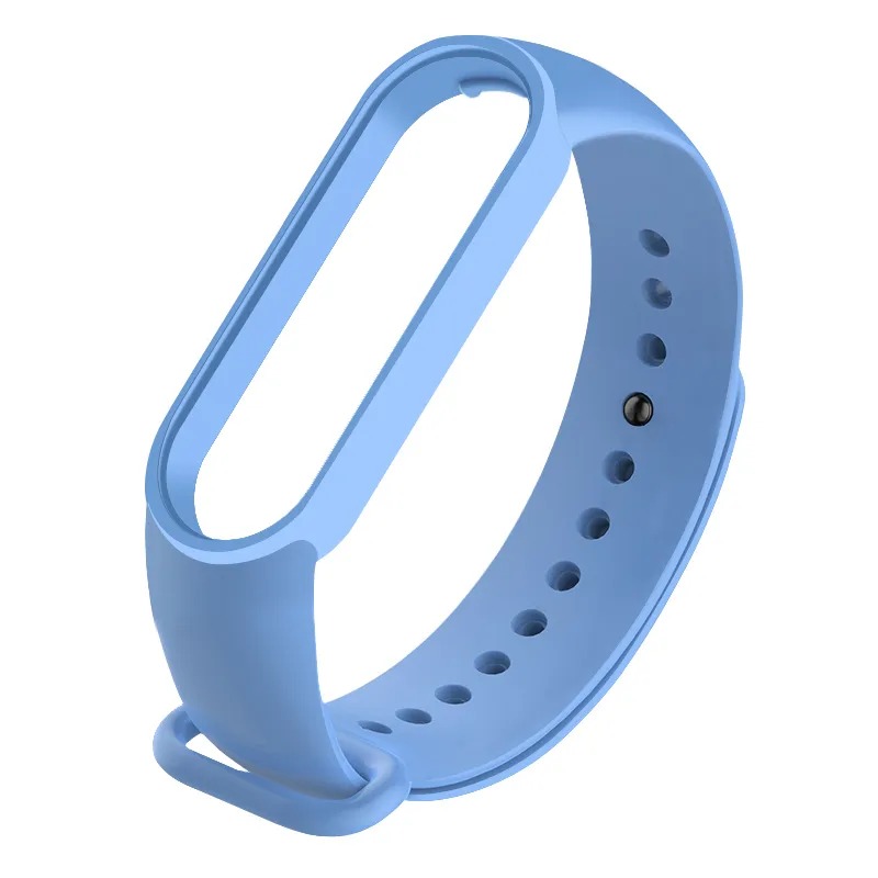 Ремешок для Mi Band 5/Mi Band 6/Mi Band 7 голубой Ремешок для Mi Band 5/Mi Band 6/Mi Band 7 голубой